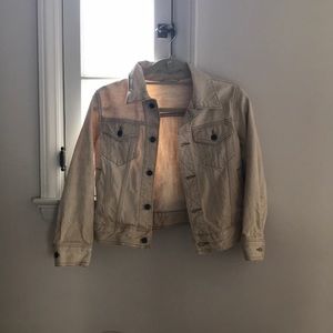 GapKids beige Jean jacket